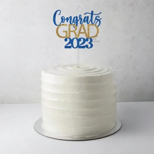 Congrats GRAD - Graduation Cake Topper