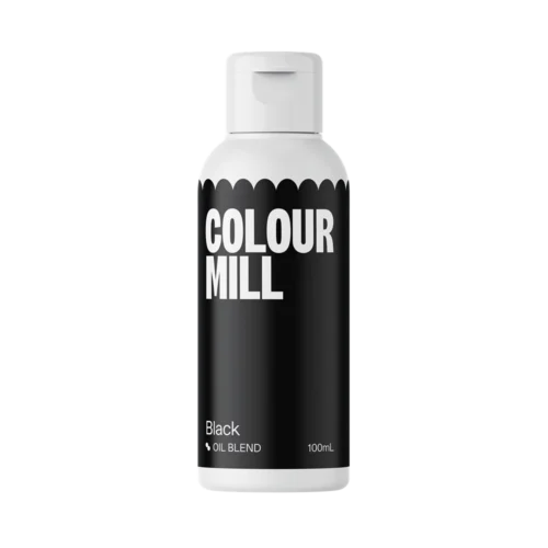 Colour Mill Oil Based Food Colouring – Black - 100ml